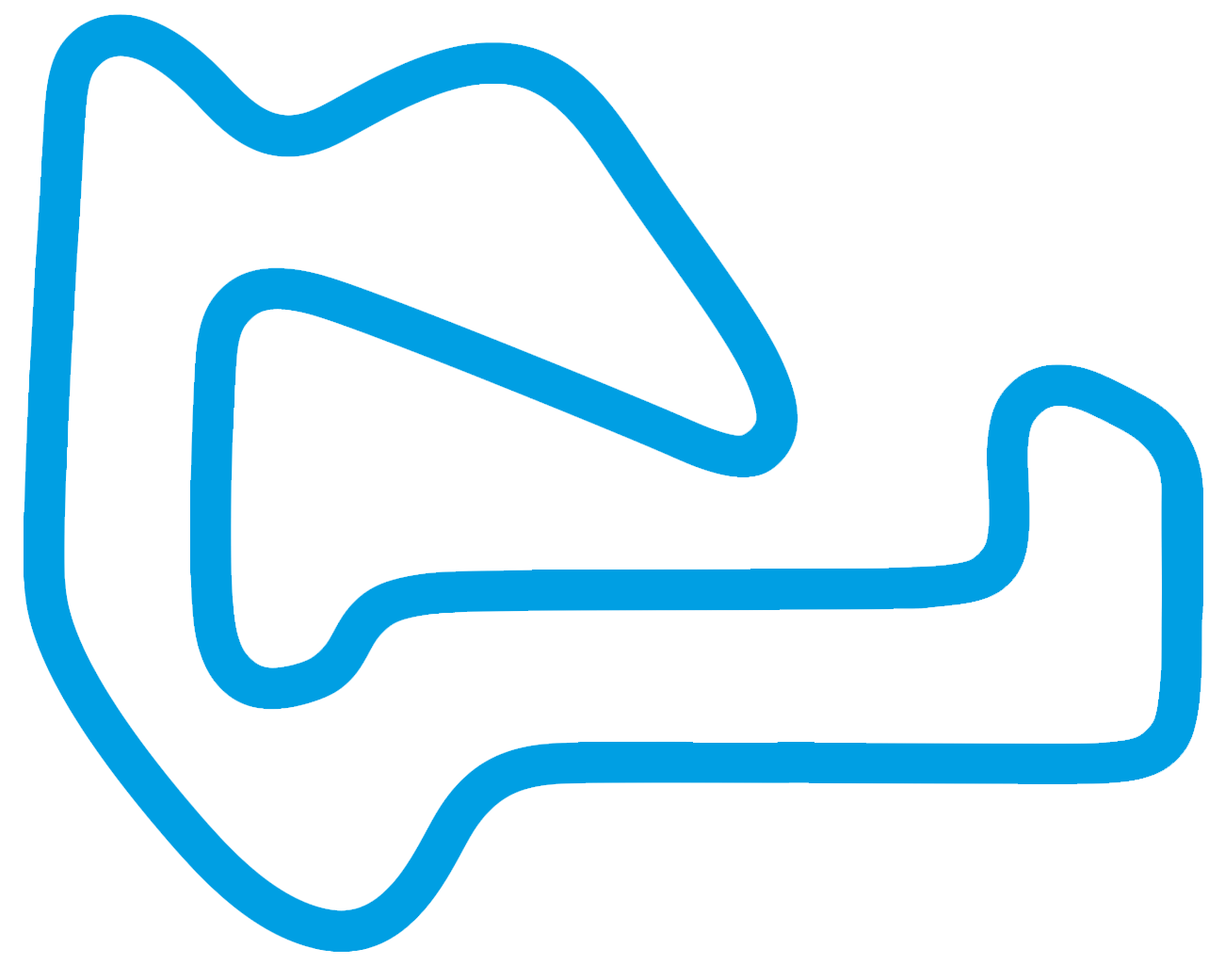 Whilton Mill International Circuit Map